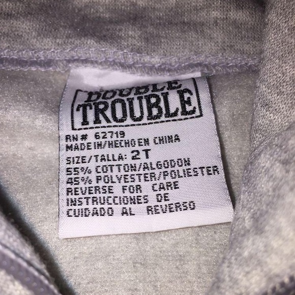 Double trouble kids vest 2T - Picture 2 of 3